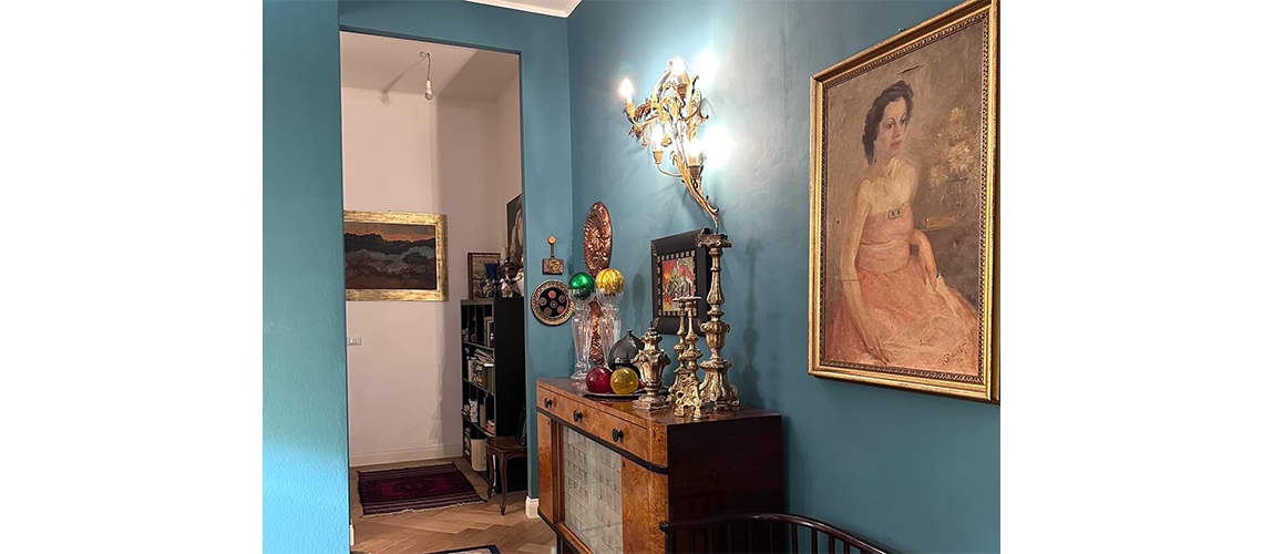 progettazione personalizzata di interni, interior design per un appartamento dal sapore vintage a Bologna