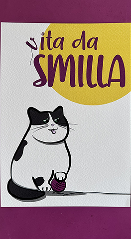 Illustrazioni libro Vita da Smilla, avventure di una gatta curiosa e poetica